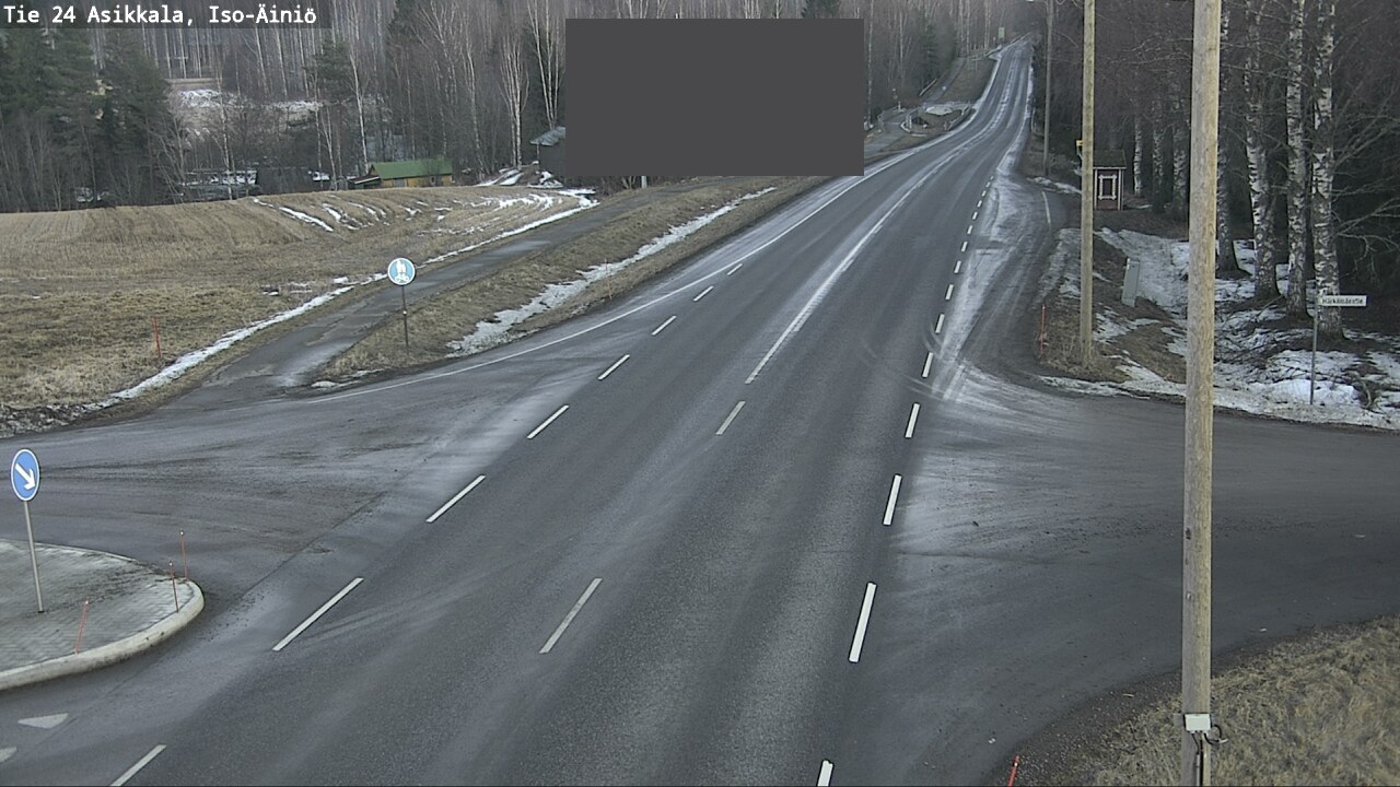 Weather Camera Image Road 24 Asikkala, Iso-Äiniö, Asikkala, Päijät-Häme