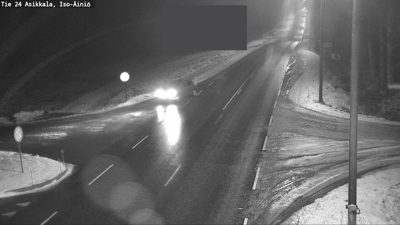 Weather Camera Image Väg 24 Asikkala, Iso-Äiniö, Asikkala, Päijät-Häme