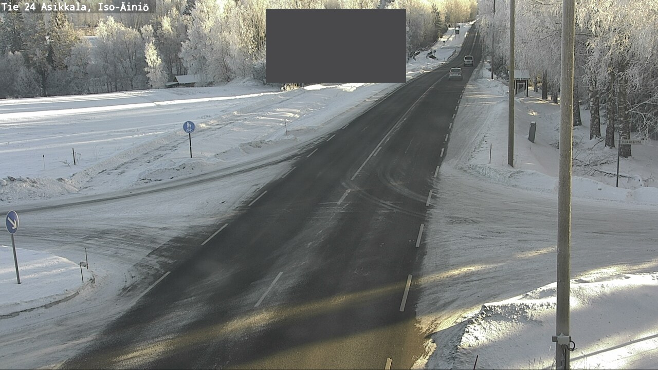 Weather Camera Image Road 24 Asikkala, Iso-Äiniö, Asikkala, Päijät-Häme