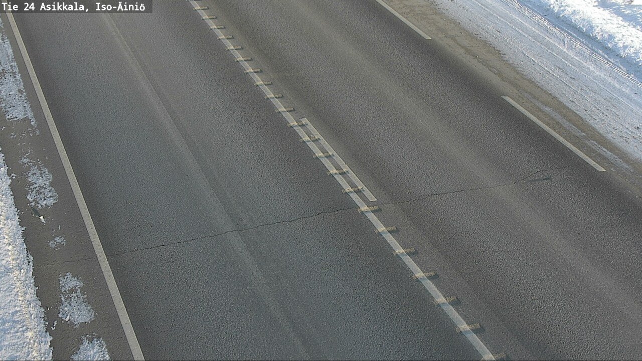 Weather Camera Image Väg 24 Asikkala, Iso-Äiniö, Asikkala, Päijät-Häme