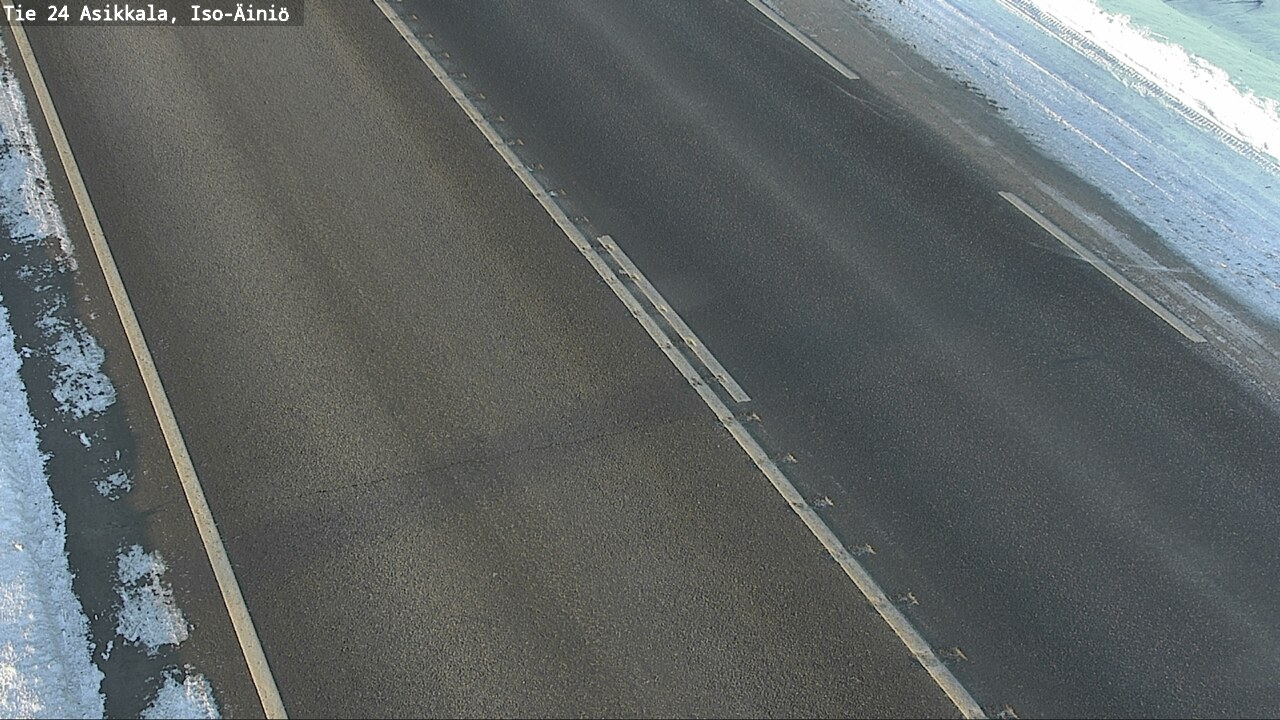 Weather Camera Image Road 24 Asikkala, Iso-Äiniö, Asikkala, Päijät-Häme