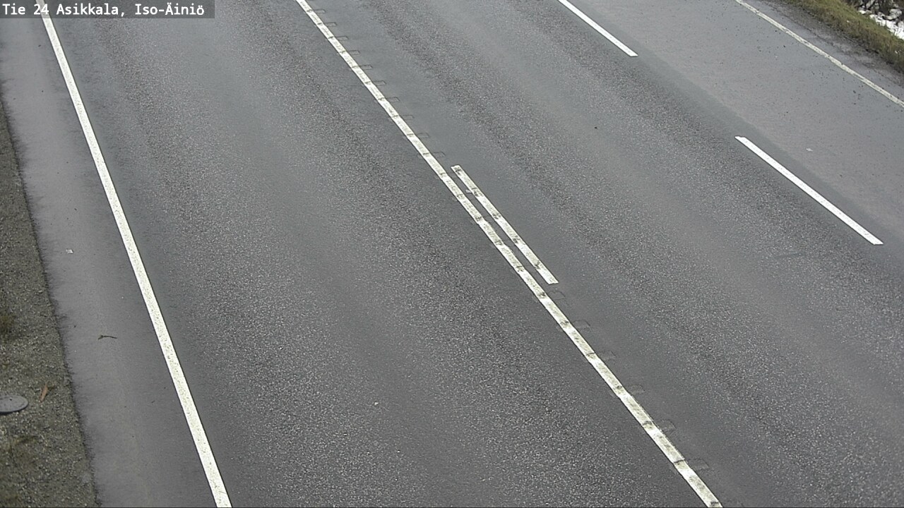 Weather Camera Image Road 24 Asikkala, Iso-Äiniö, Asikkala, Päijät-Häme