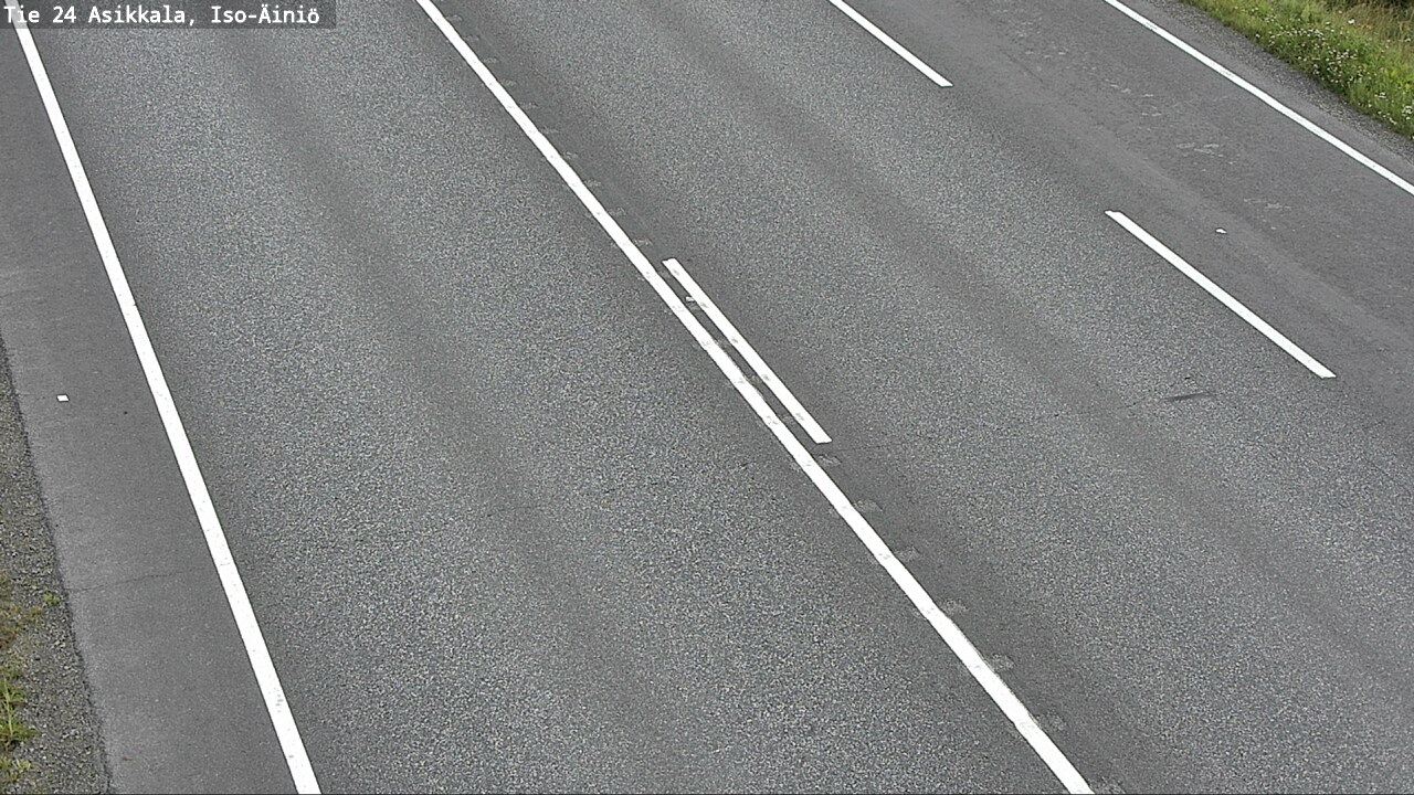 Weather Camera Image Road 24 Asikkala, Iso-Äiniö, Asikkala, Päijät-Häme