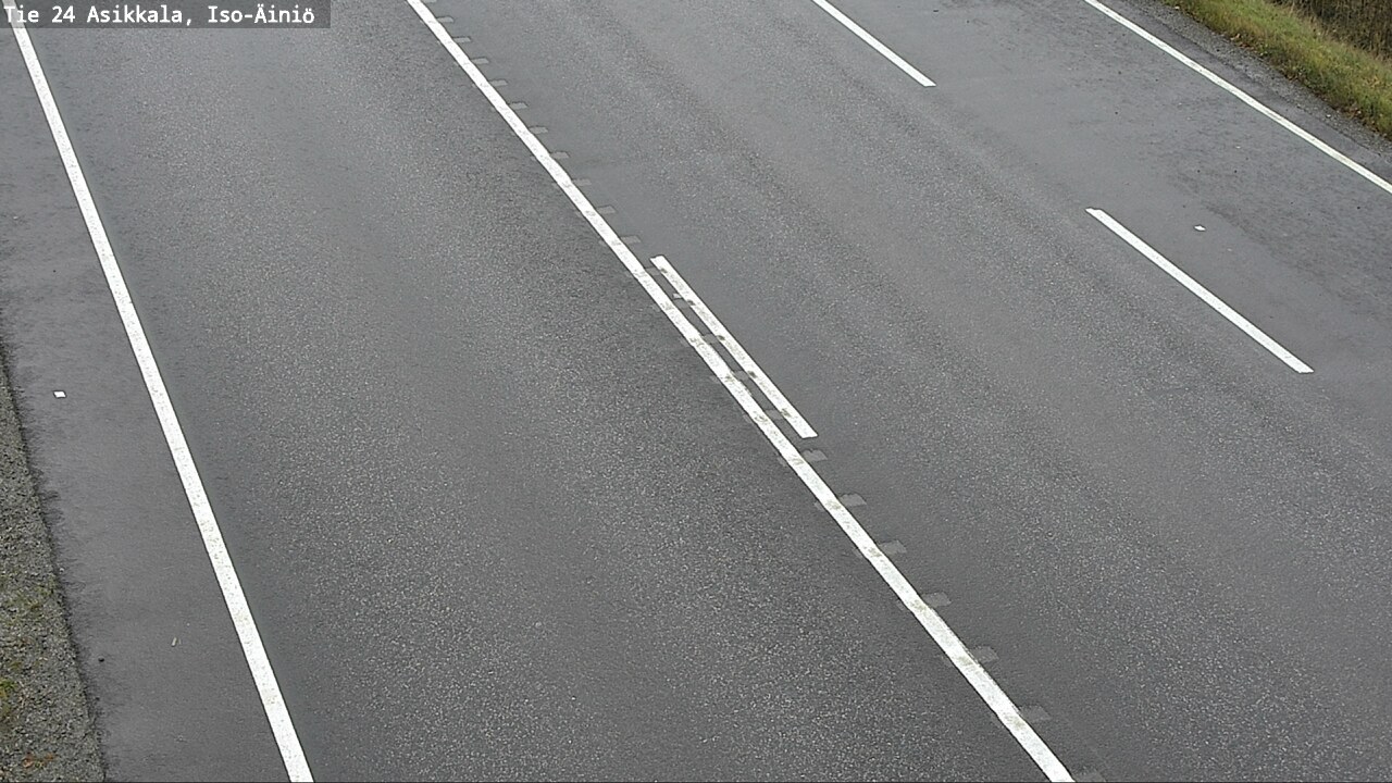 Weather Camera Image Väg 24 Asikkala, Iso-Äiniö, Asikkala, Päijät-Häme