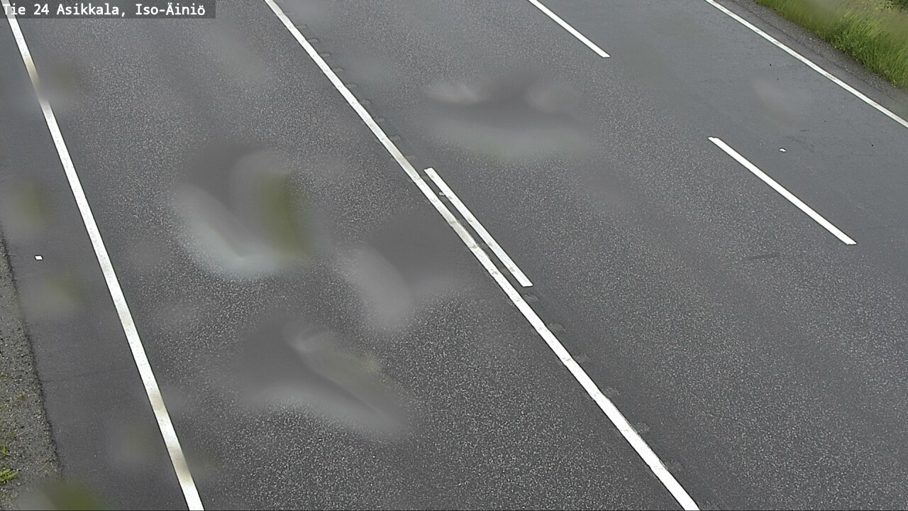 Weather Camera Image Väg 24 Asikkala, Iso-Äiniö, Asikkala, Päijät-Häme
