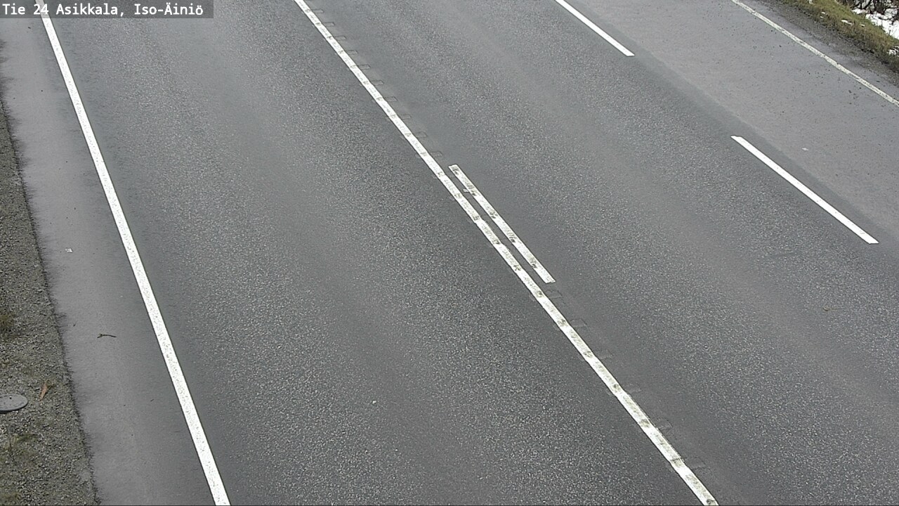 Weather Camera Image Road 24 Asikkala, Iso-Äiniö, Asikkala, Päijät-Häme