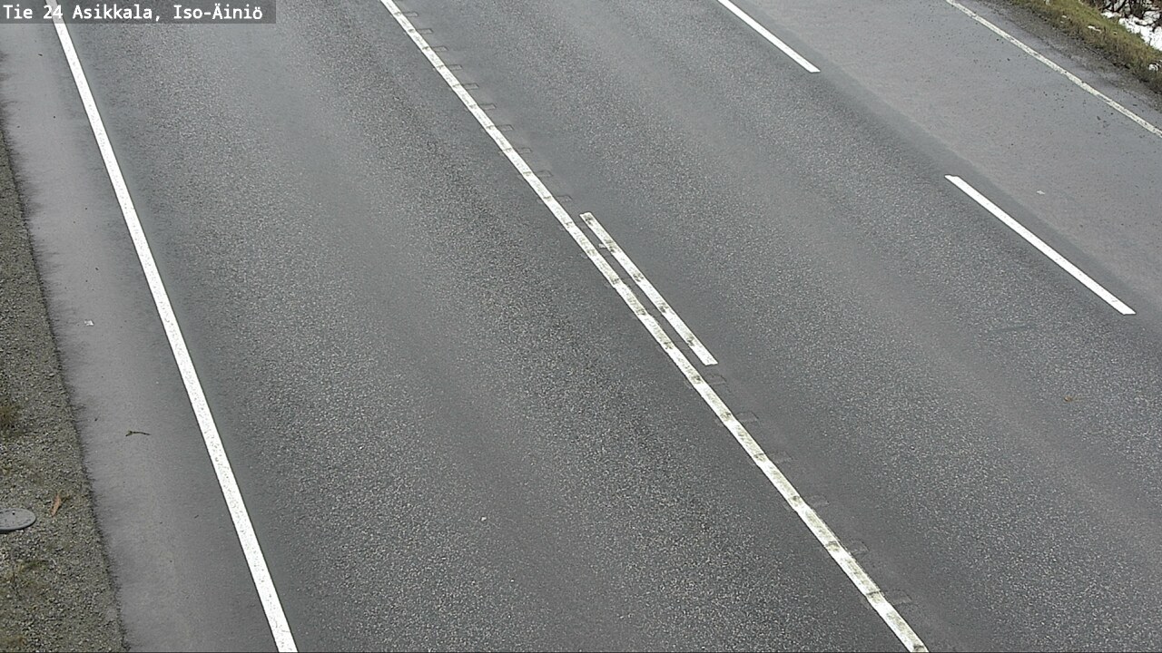 Weather Camera Image Road 24 Asikkala, Iso-Äiniö, Asikkala, Päijät-Häme