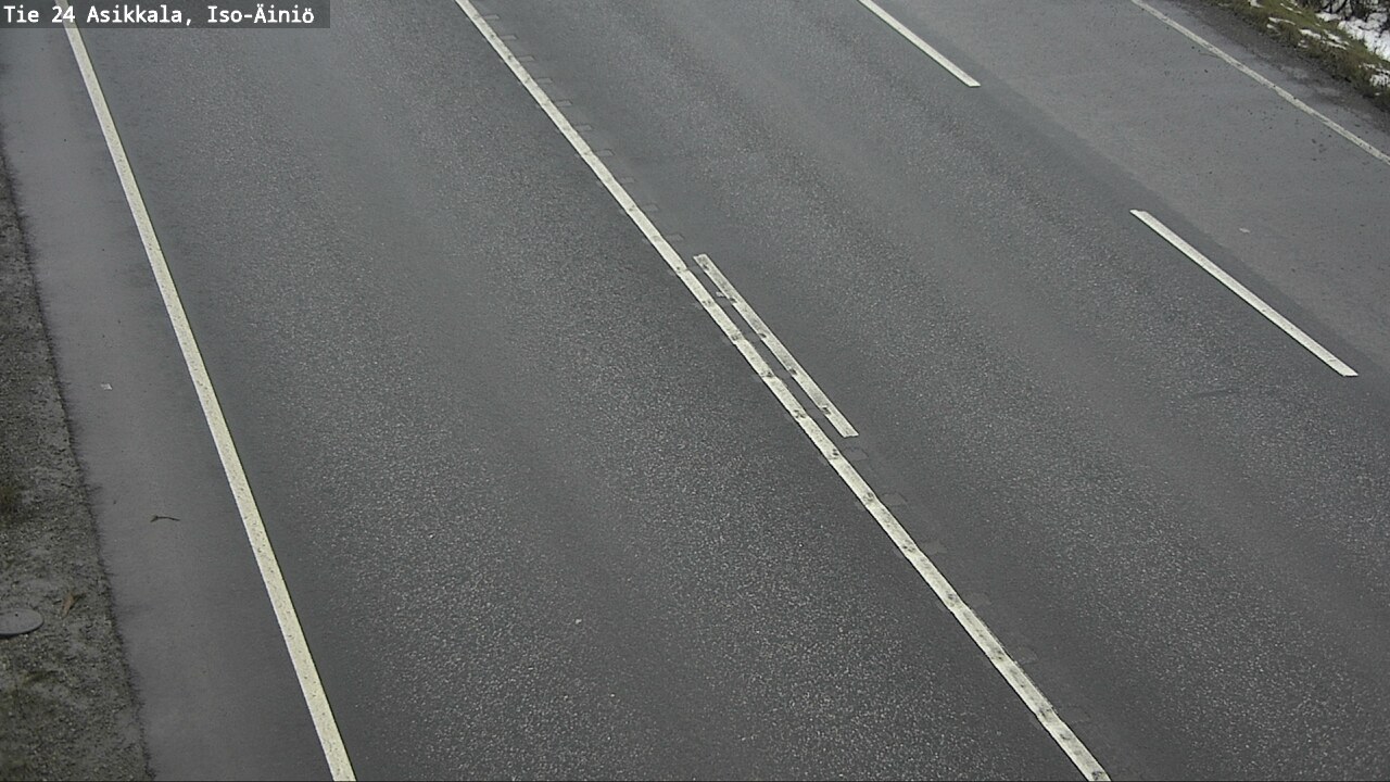 Weather Camera Image Road 24 Asikkala, Iso-Äiniö, Asikkala, Päijät-Häme