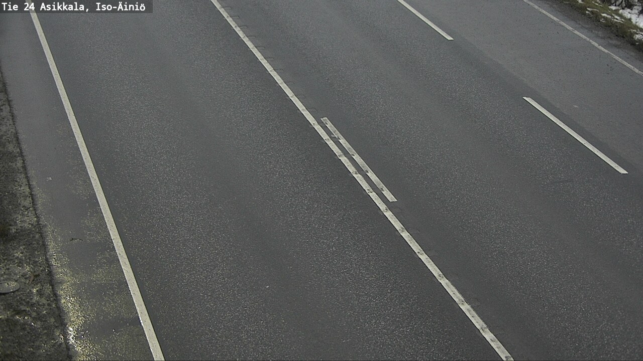 Weather Camera Image Road 24 Asikkala, Iso-Äiniö, Asikkala, Päijät-Häme