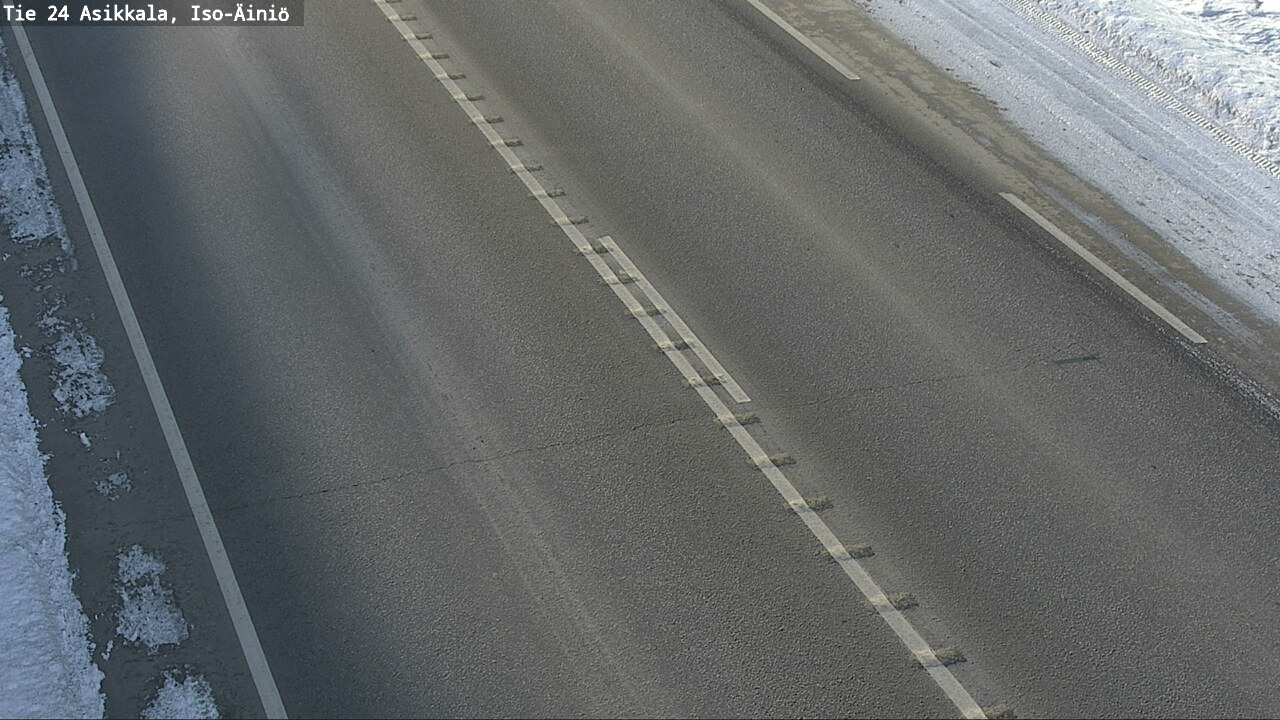 Weather Camera Image Road 24 Asikkala, Iso-Äiniö, Asikkala, Päijät-Häme