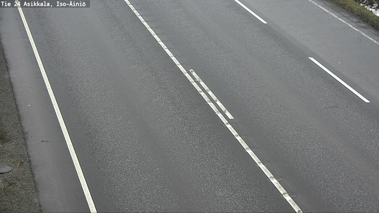 Weather Camera Image Road 24 Asikkala, Iso-Äiniö, Asikkala, Päijät-Häme