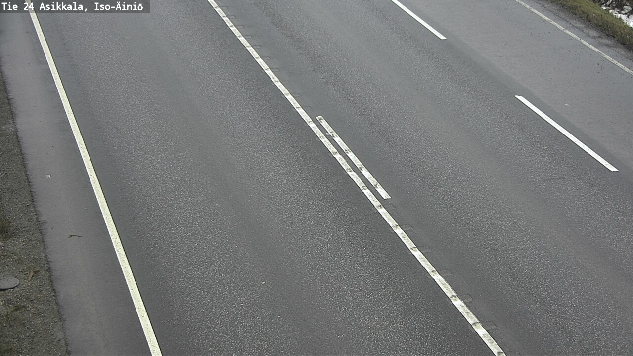 Weather Camera Image Road 24 Asikkala, Iso-Äiniö, Asikkala, Päijät-Häme