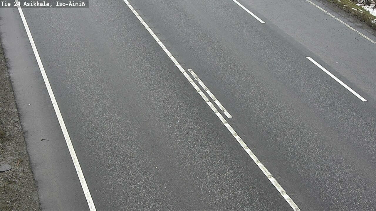 Weather Camera Image Road 24 Asikkala, Iso-Äiniö, Asikkala, Päijät-Häme