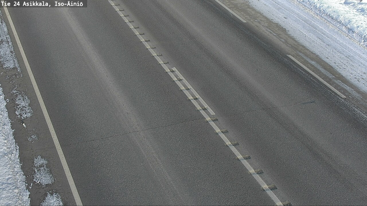 Weather Camera Image Road 24 Asikkala, Iso-Äiniö, Asikkala, Päijät-Häme