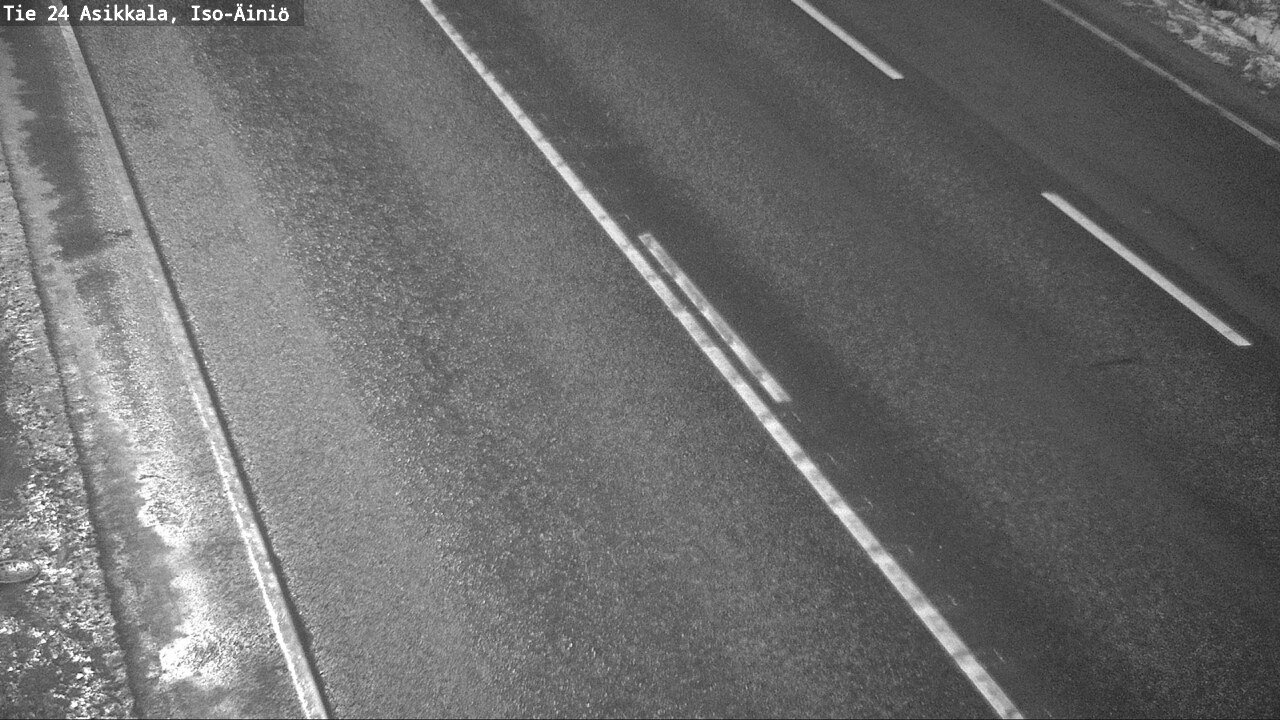 Weather Camera Image Road 24 Asikkala, Iso-Äiniö, Asikkala, Päijät-Häme