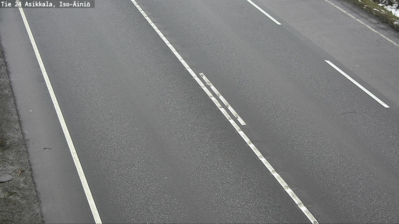 Weather Camera Image Road 24 Asikkala, Iso-Äiniö, Asikkala, Päijät-Häme