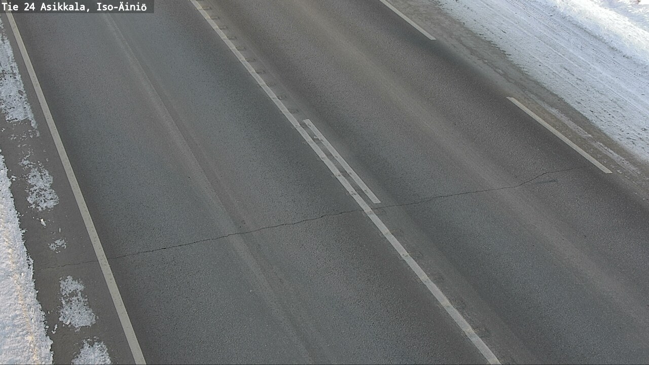 Weather Camera Image Väg 24 Asikkala, Iso-Äiniö, Asikkala, Päijät-Häme