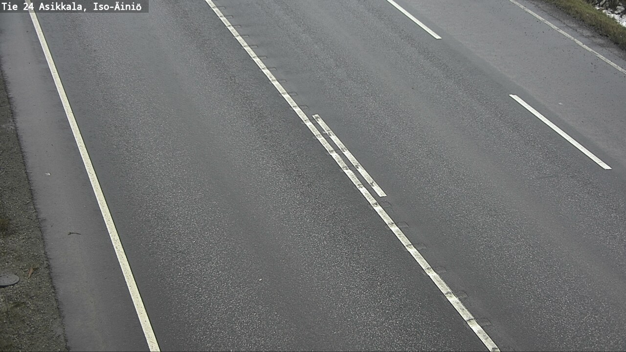 Weather Camera Image Road 24 Asikkala, Iso-Äiniö, Asikkala, Päijät-Häme