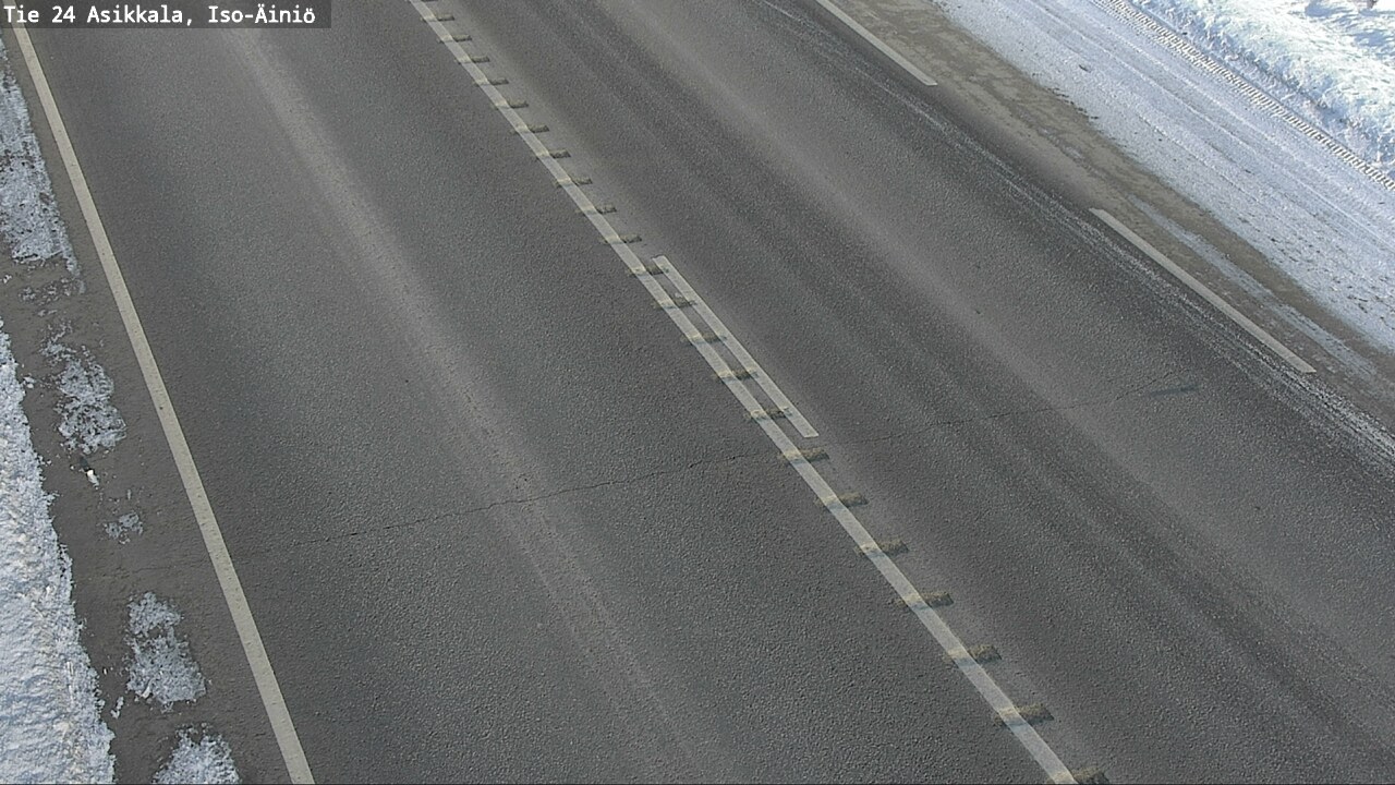 Weather Camera Image Road 24 Asikkala, Iso-Äiniö, Asikkala, Päijät-Häme