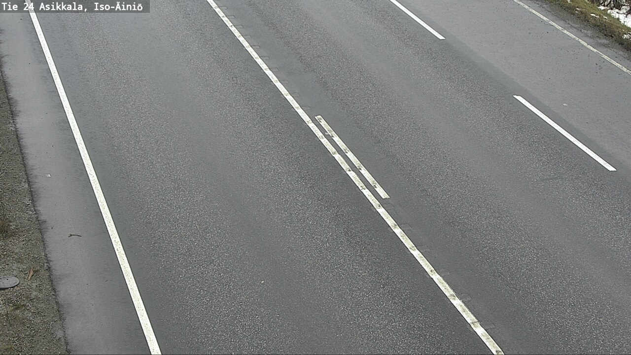 Weather Camera Image Road 24 Asikkala, Iso-Äiniö, Asikkala, Päijät-Häme