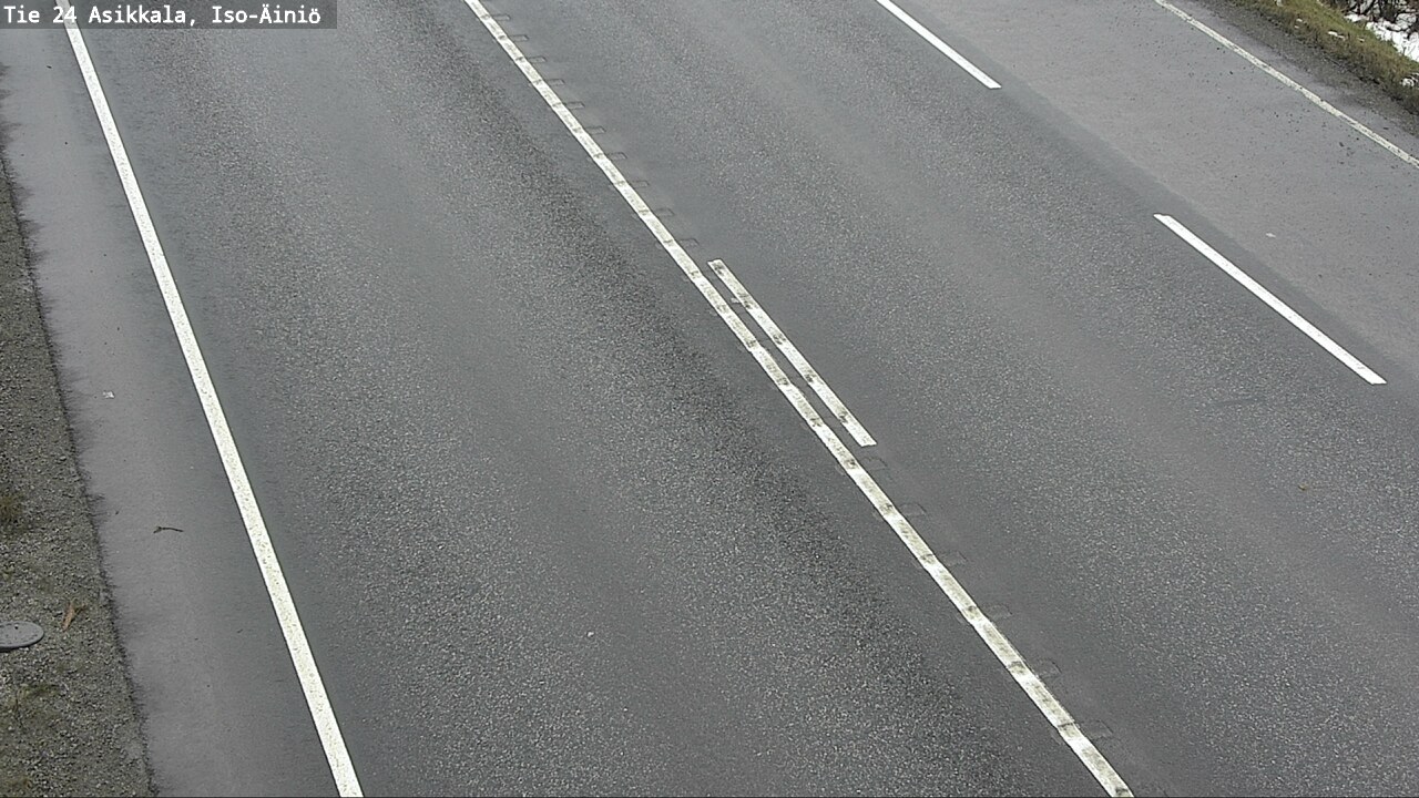 Weather Camera Image Road 24 Asikkala, Iso-Äiniö, Asikkala, Päijät-Häme