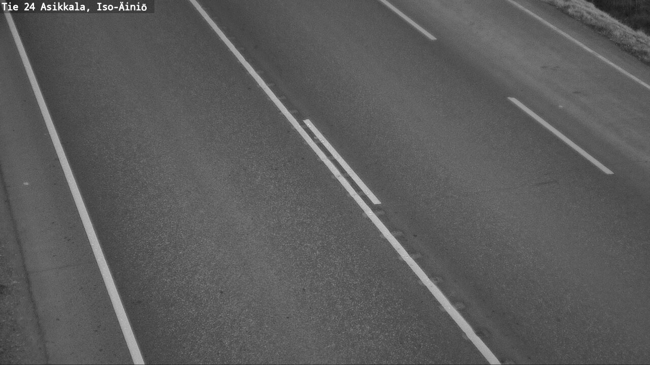 Weather Camera Image Väg 24 Asikkala, Iso-Äiniö, Asikkala, Päijät-Häme