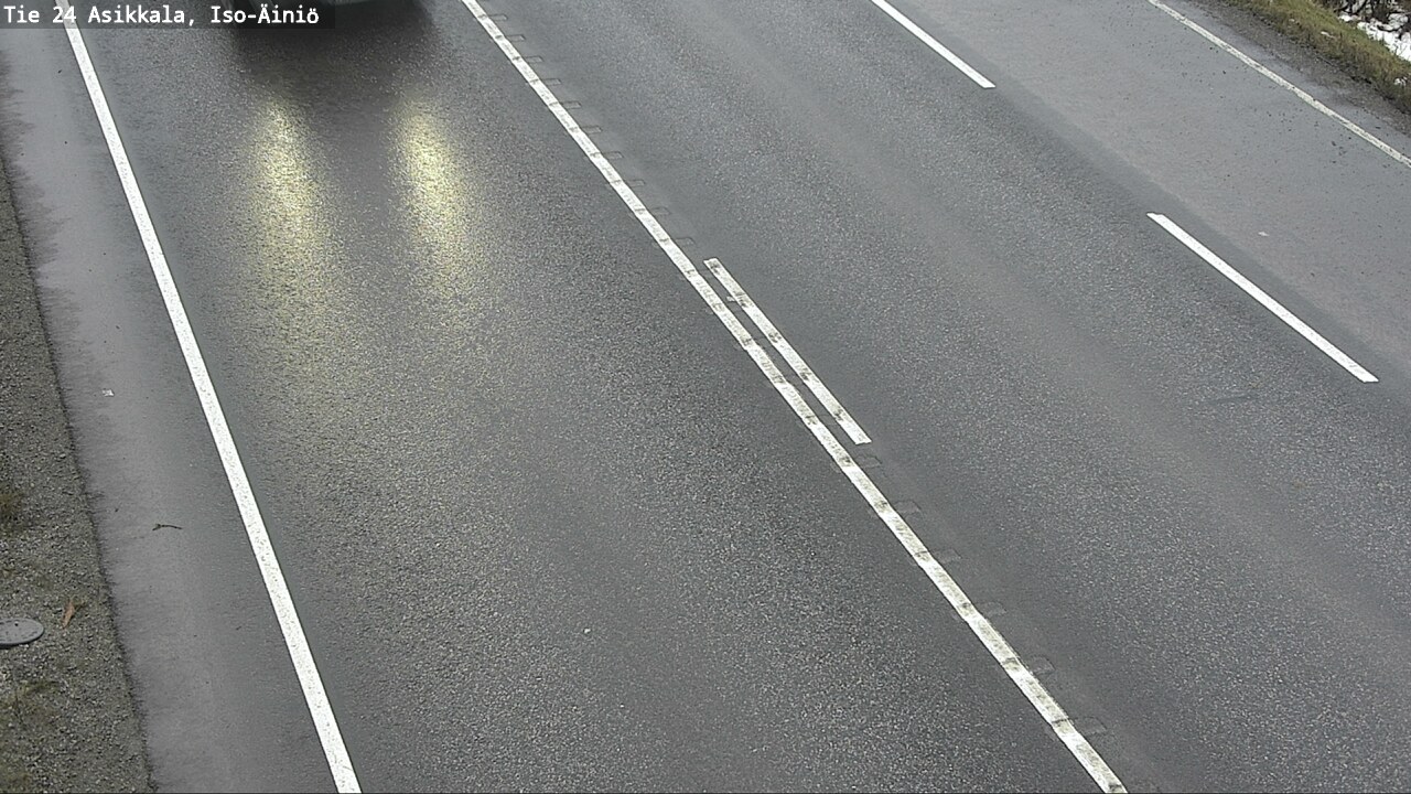 Weather Camera Image Road 24 Asikkala, Iso-Äiniö, Asikkala, Päijät-Häme