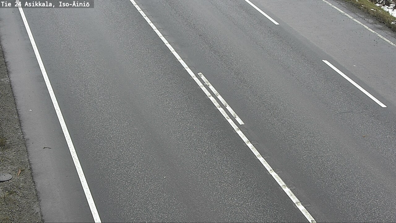 Weather Camera Image Road 24 Asikkala, Iso-Äiniö, Asikkala, Päijät-Häme