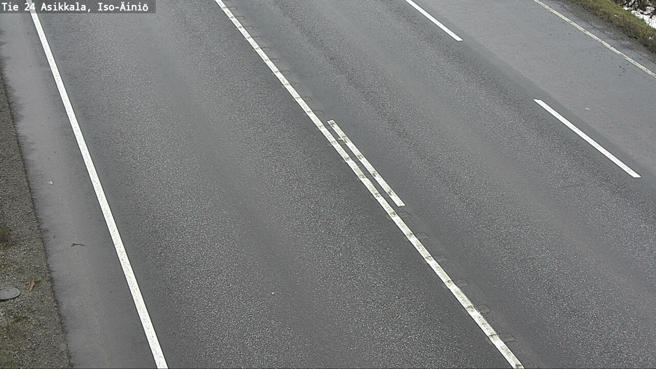 Weather Camera Image Road 24 Asikkala, Iso-Äiniö, Asikkala, Päijät-Häme