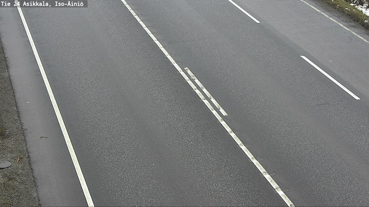 Weather Camera Image Road 24 Asikkala, Iso-Äiniö, Asikkala, Päijät-Häme