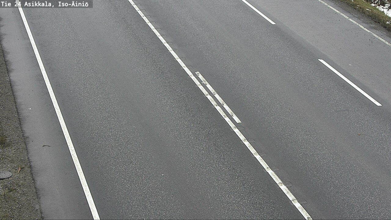 Weather Camera Image Road 24 Asikkala, Iso-Äiniö, Asikkala, Päijät-Häme