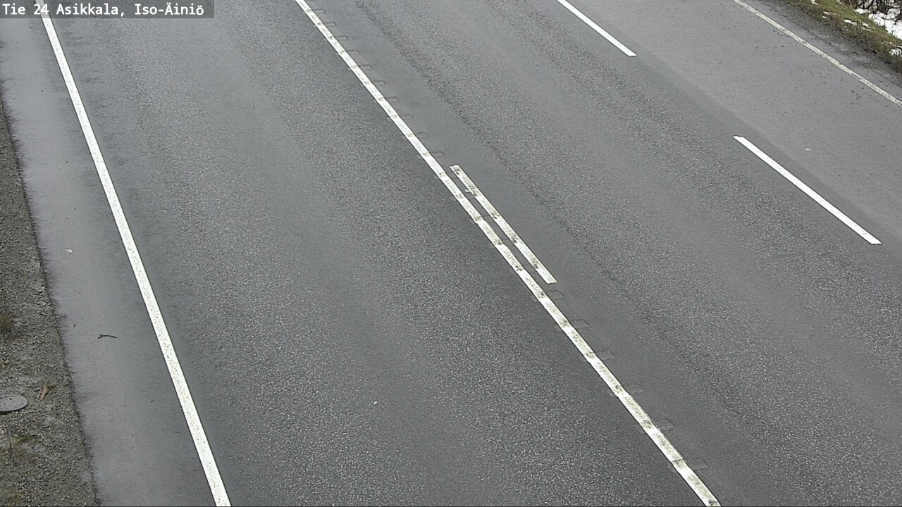 Weather Camera Image Road 24 Asikkala, Iso-Äiniö, Asikkala, Päijät-Häme
