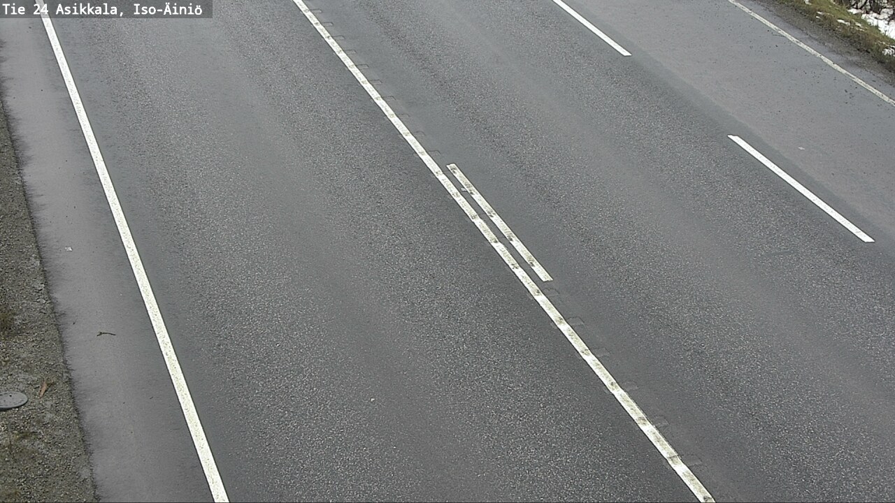 Weather Camera Image Road 24 Asikkala, Iso-Äiniö, Asikkala, Päijät-Häme