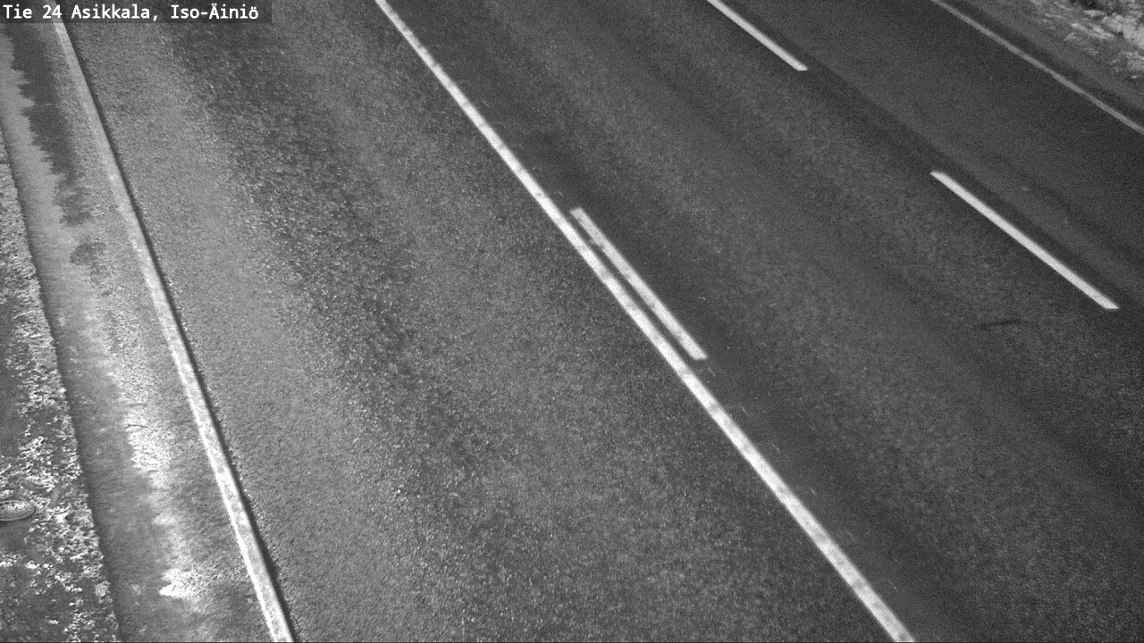 Weather Camera Image Road 24 Asikkala, Iso-Äiniö, Asikkala, Päijät-Häme