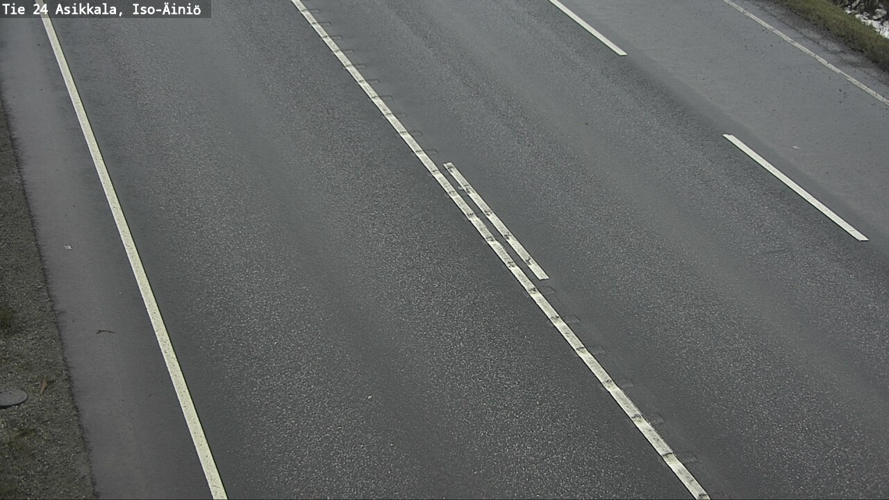 Weather Camera Image Väg 24 Asikkala, Iso-Äiniö, Asikkala, Päijät-Häme