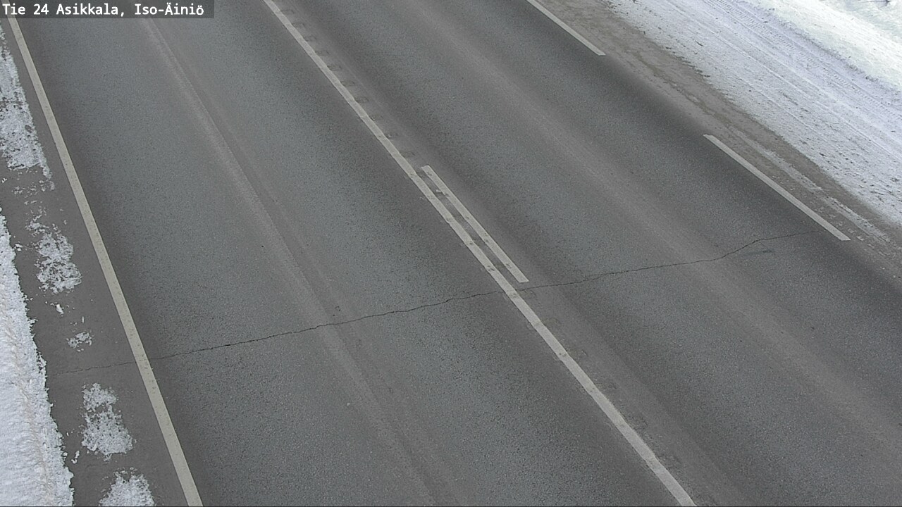 Weather Camera Image Väg 24 Asikkala, Iso-Äiniö, Asikkala, Päijät-Häme