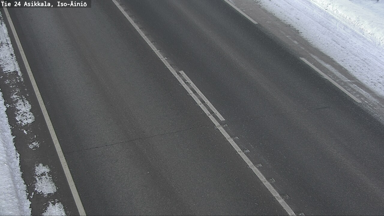Weather Camera Image Road 24 Asikkala, Iso-Äiniö, Asikkala, Päijät-Häme