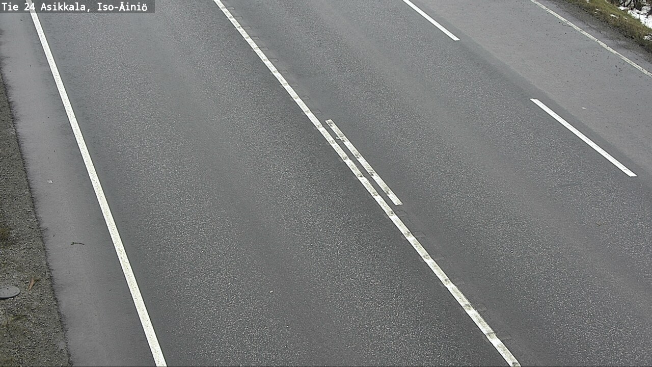 Weather Camera Image Road 24 Asikkala, Iso-Äiniö, Asikkala, Päijät-Häme