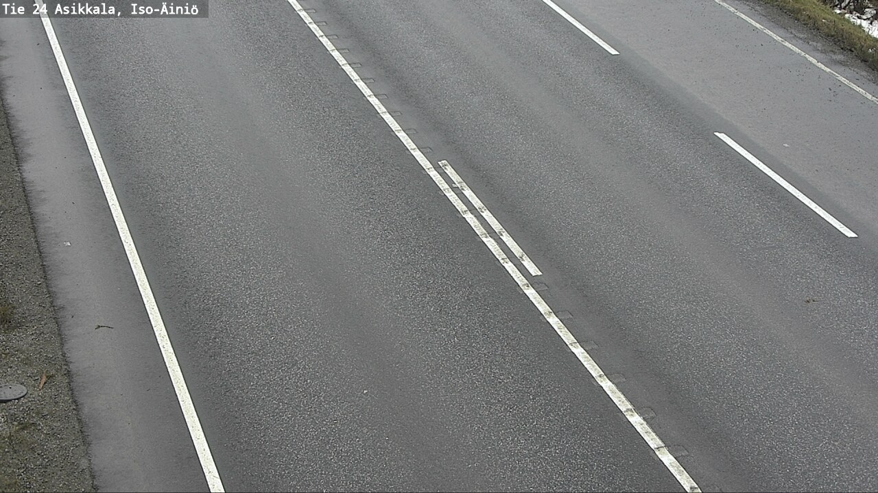 Weather Camera Image Road 24 Asikkala, Iso-Äiniö, Asikkala, Päijät-Häme