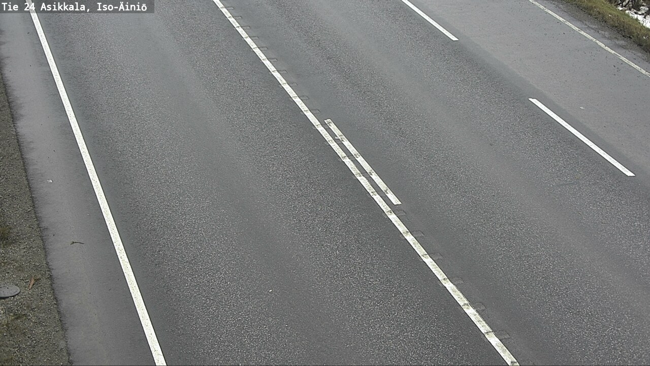 Weather Camera Image Road 24 Asikkala, Iso-Äiniö, Asikkala, Päijät-Häme