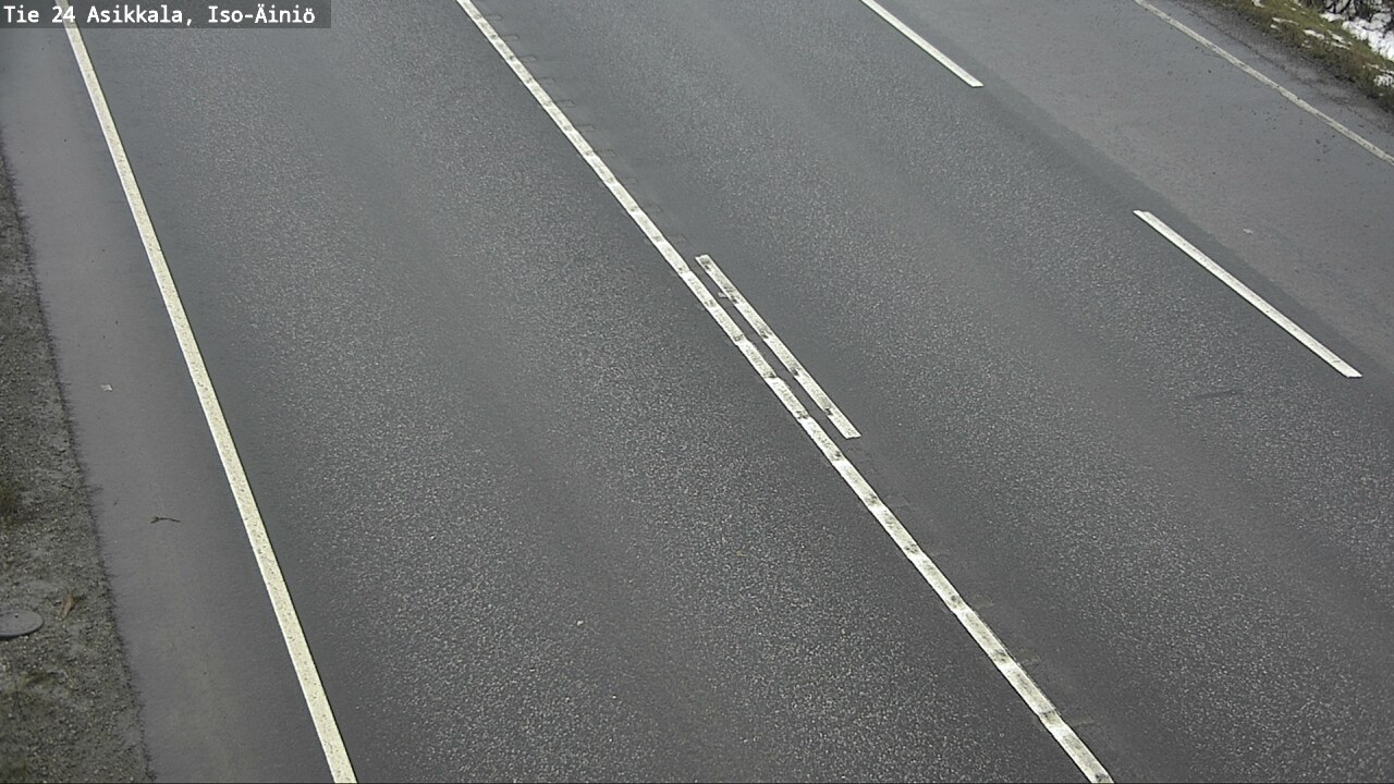 Weather Camera Image Road 24 Asikkala, Iso-Äiniö, Asikkala, Päijät-Häme
