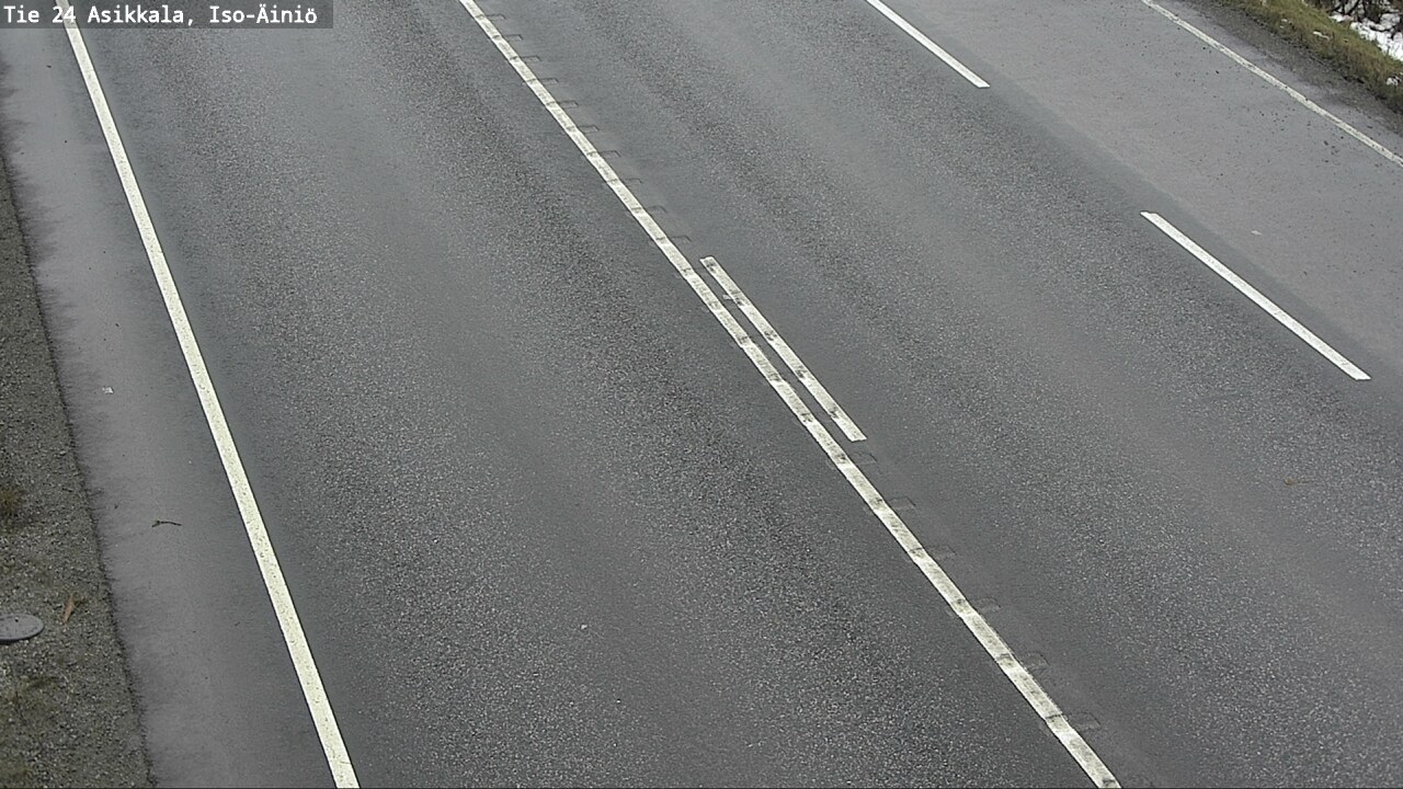 Weather Camera Image Road 24 Asikkala, Iso-Äiniö, Asikkala, Päijät-Häme