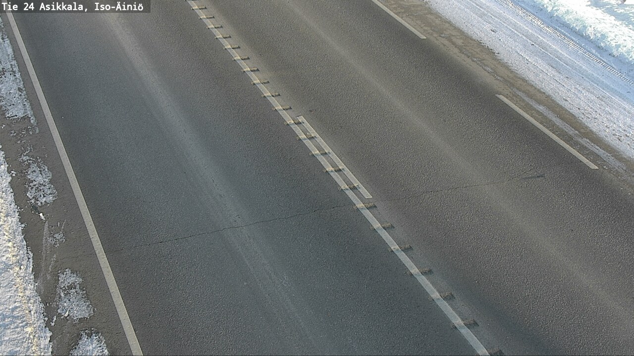 Weather Camera Image Road 24 Asikkala, Iso-Äiniö, Asikkala, Päijät-Häme