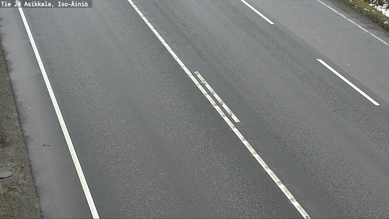 Weather Camera Image Road 24 Asikkala, Iso-Äiniö, Asikkala, Päijät-Häme