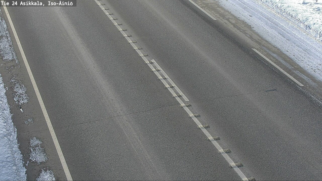 Weather Camera Image Road 24 Asikkala, Iso-Äiniö, Asikkala, Päijät-Häme