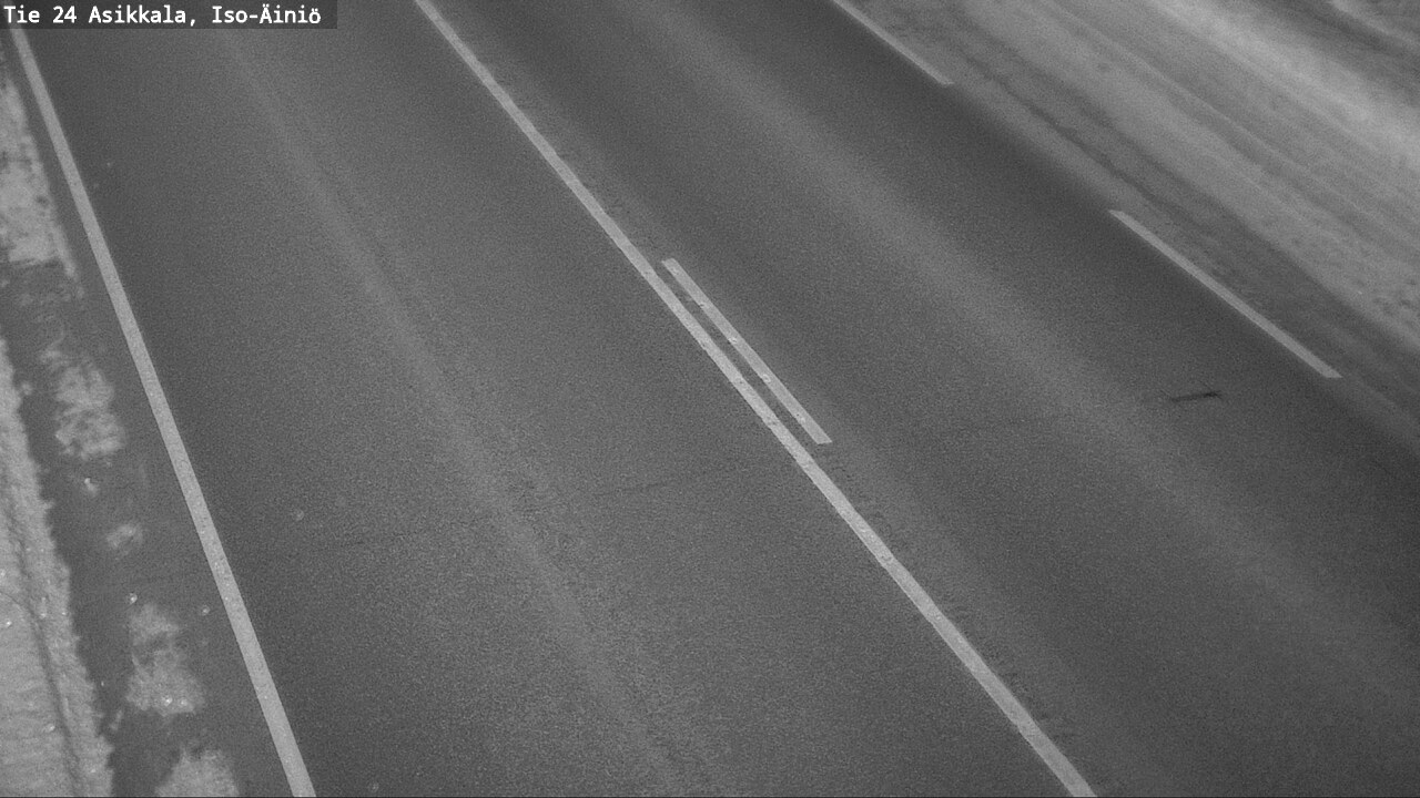 Weather Camera Image Road 24 Asikkala, Iso-Äiniö, Asikkala, Päijät-Häme