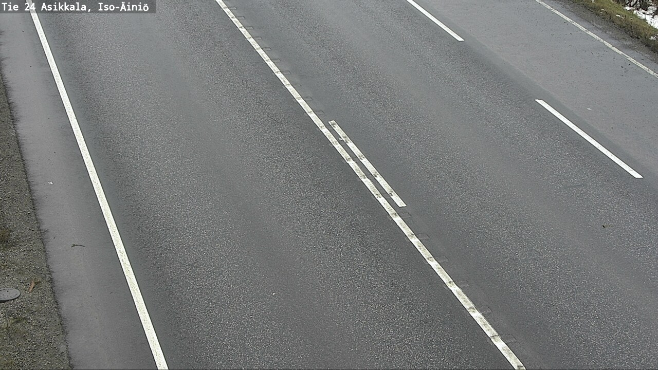 Weather Camera Image Road 24 Asikkala, Iso-Äiniö, Asikkala, Päijät-Häme
