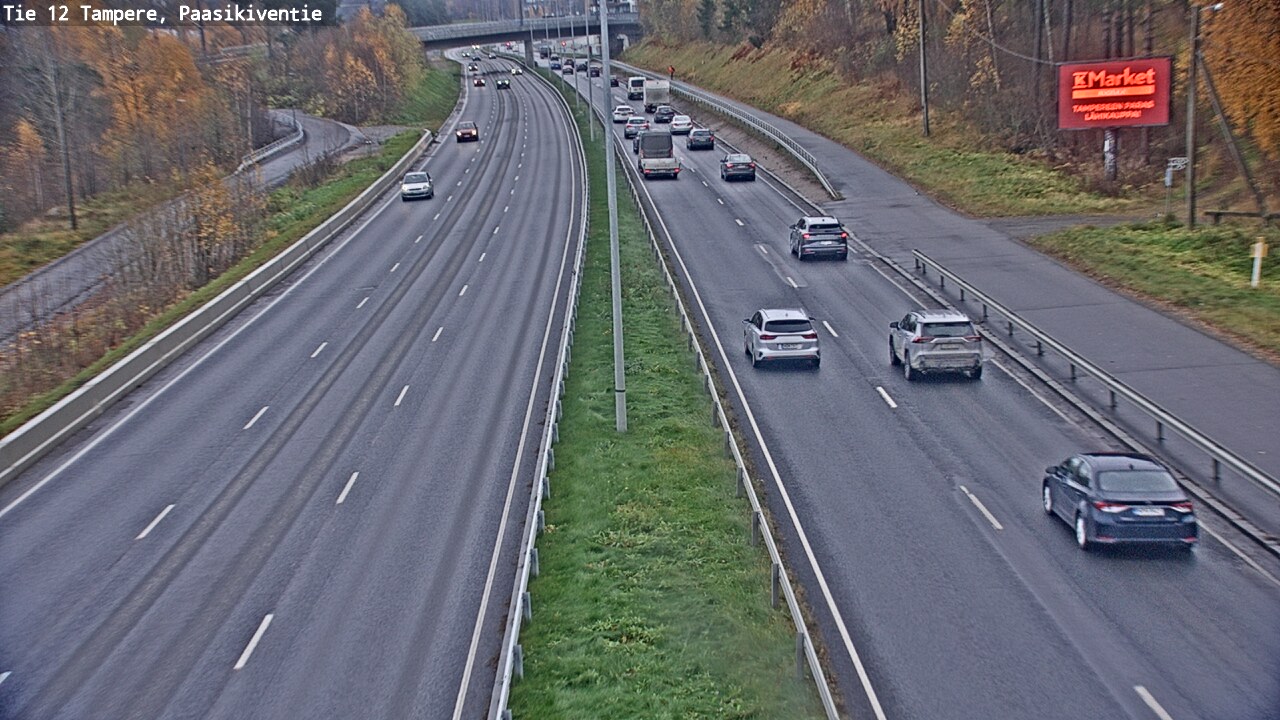 Kelikamerat Kuva Tie 12 Tampere, Paasikiventie, Tampere, Pirkanmaa