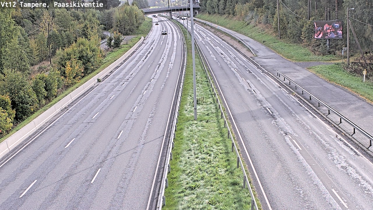Kelikamerat Kuva Tie 12 Tampere, Paasikiventie, Tampere, Pirkanmaa
