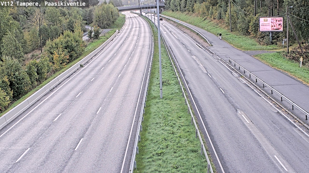 Kelikamerat Kuva Tie 12 Tampere, Paasikiventie, Tampere, Pirkanmaa